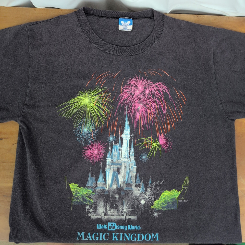 Vintage Walt Disney World USA Made Magic Kingdom Shirt